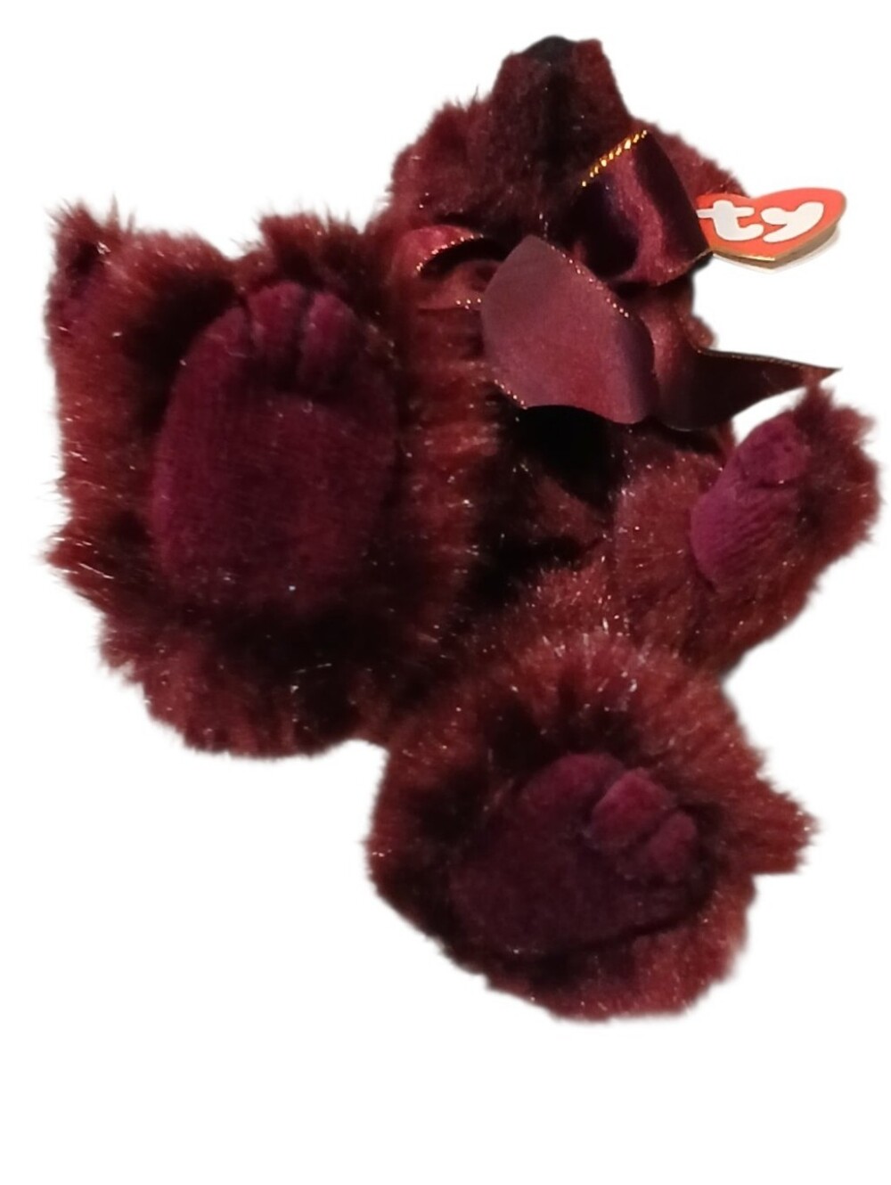 Ty Plush Beargundy Bear | Retired | 1993 - Picture 6 of 13